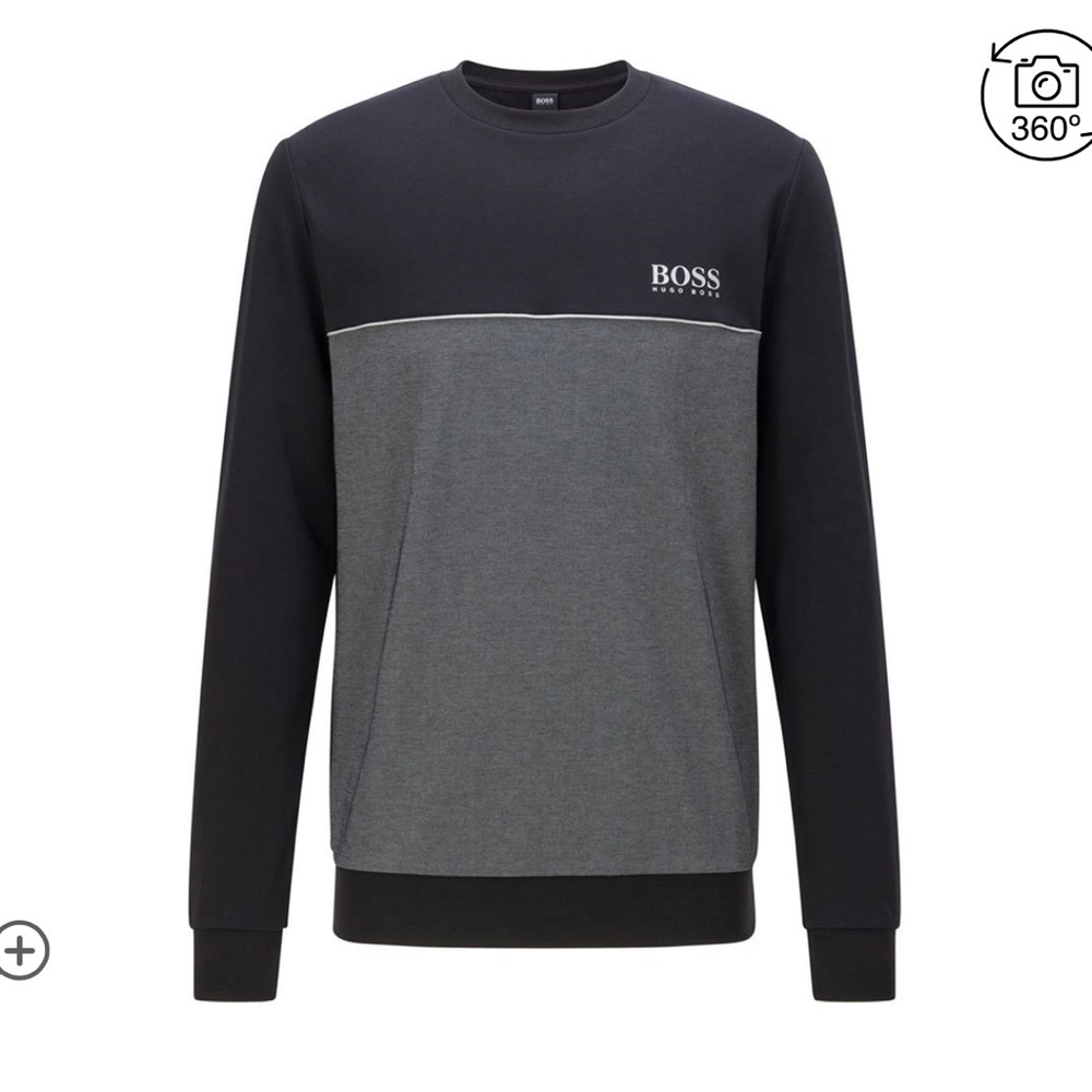 MENS HUGO BOSS Colorblock Sweatshirt
Size large ( new with tags)